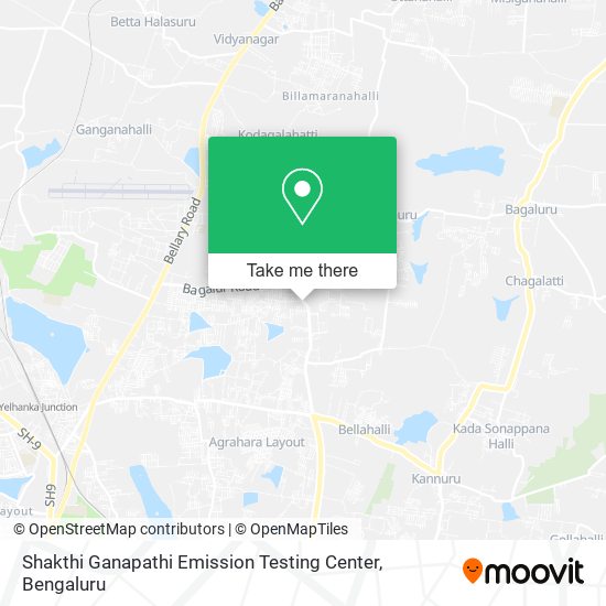 Shakthi Ganapathi Emission Testing Center map