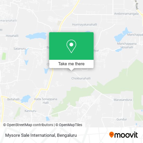 Mysore Sale International map