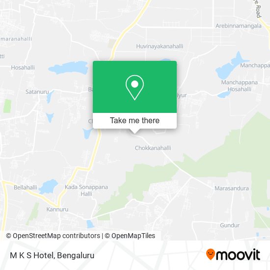 M K S Hotel map