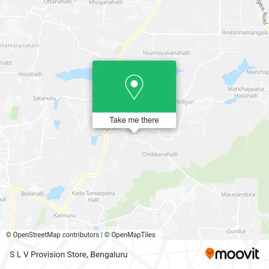 S L V Provision Store map