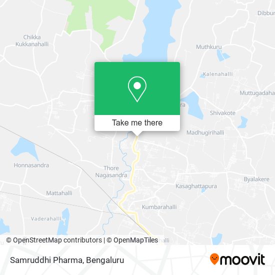 Samruddhi Pharma map