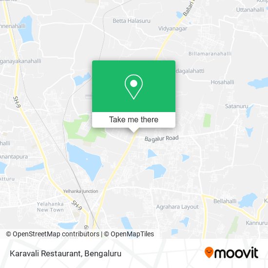 Karavali Restaurant map