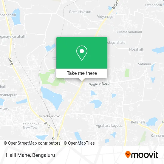 Halli Mane map