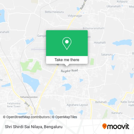 Shri Shirdi Sai Nilaya map