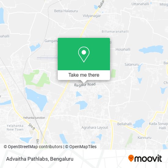 Advaitha Pathlabs map