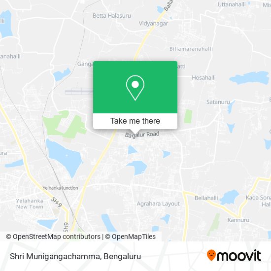 Shri Munigangachamma map