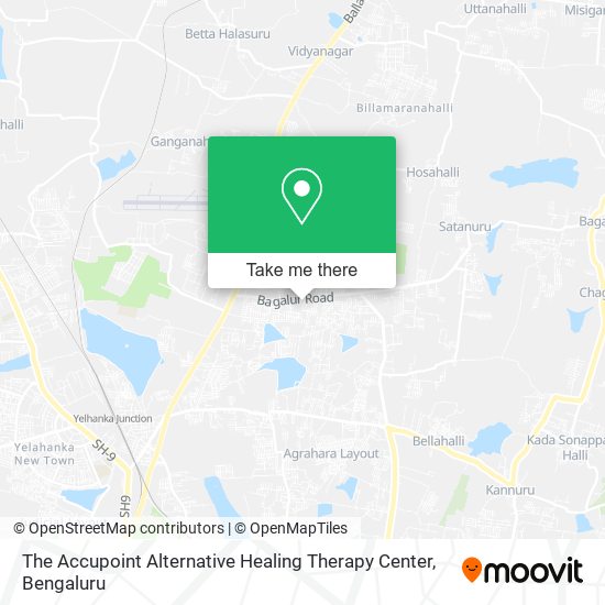 The Accupoint Alternative Healing Therapy Center map