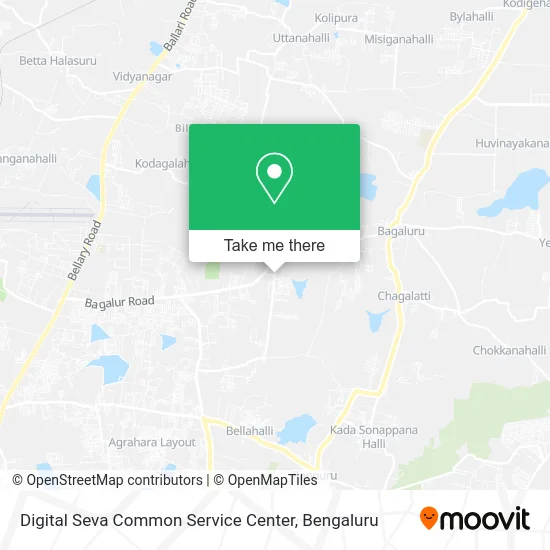 Digital Seva Common Service Center map