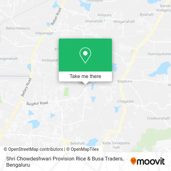 Shri Chowdeshwari Provision Rice & Busa Traders map