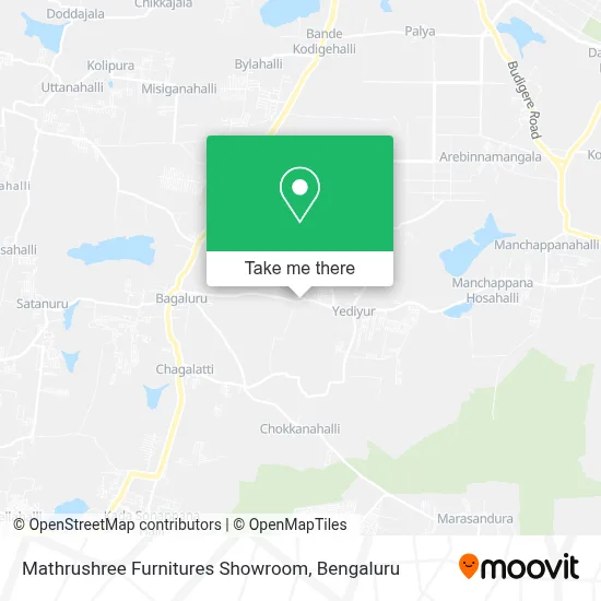 Mathrushree Furnitures Showroom map