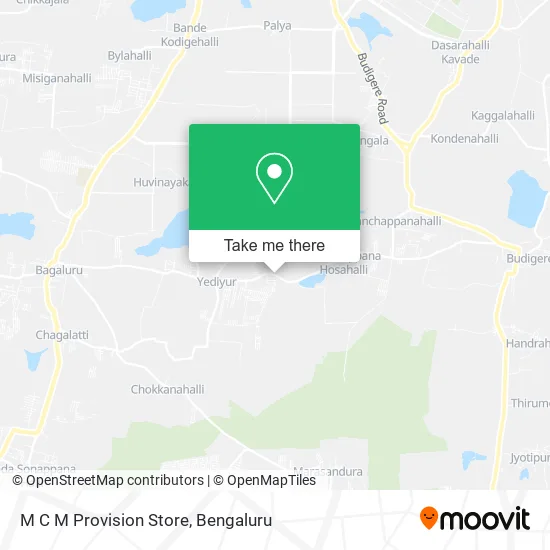 M C M Provision Store map