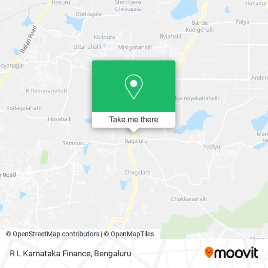 R L Karnataka Finance map