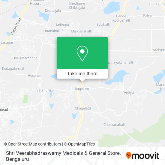 Shri Veerabhadraswamy Medicals & General Store map
