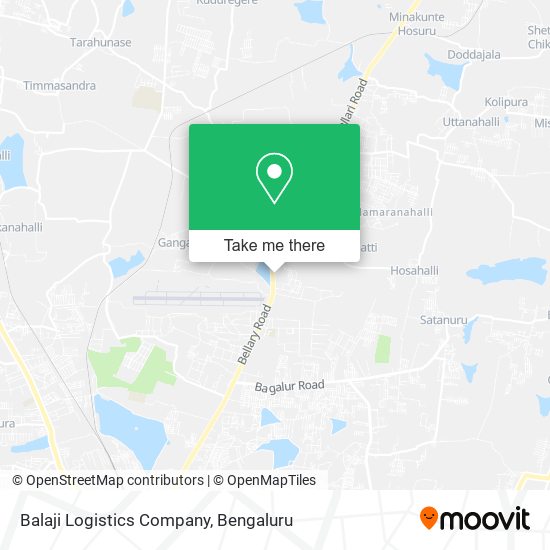 Balaji Logistics Company map