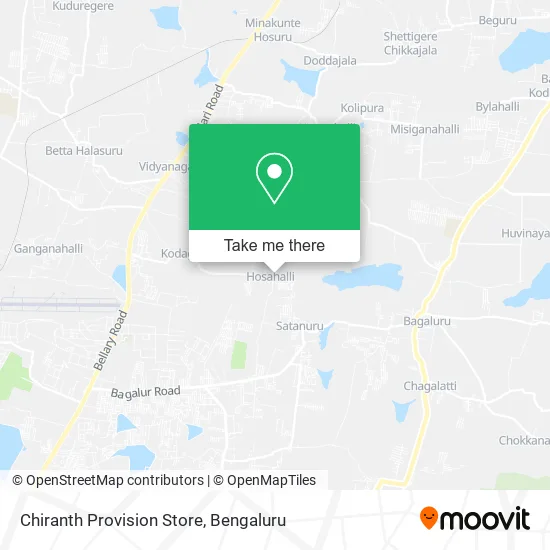 Chiranth Provision Store map