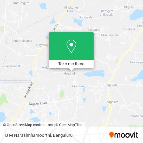 B M Narasimhamoorthi map