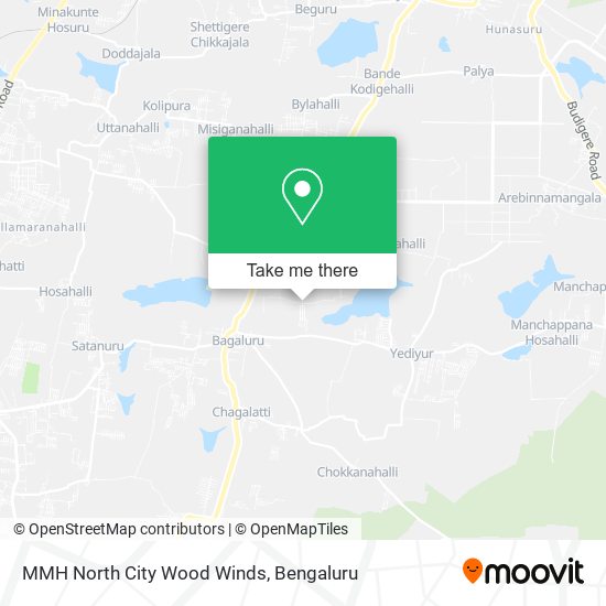 MMH North City Wood Winds map
