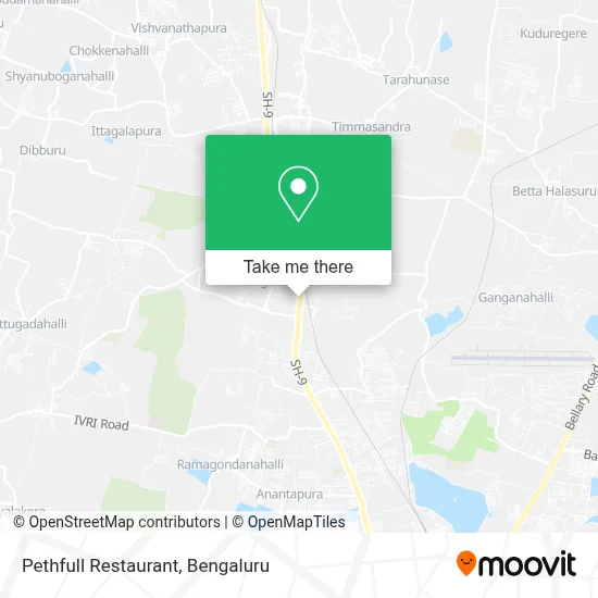 Pethfull Restaurant map