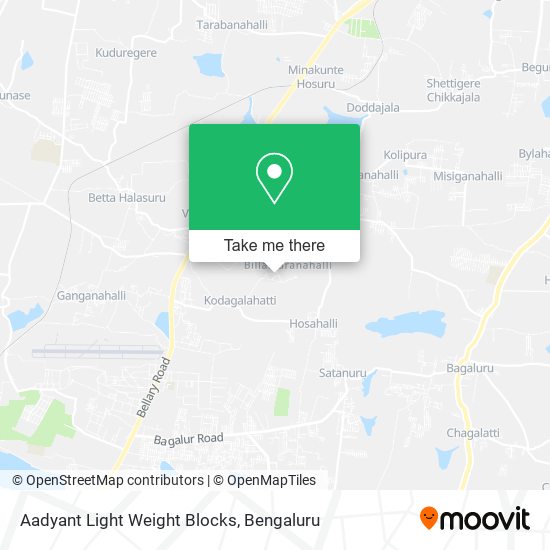 Aadyant Light Weight Blocks map