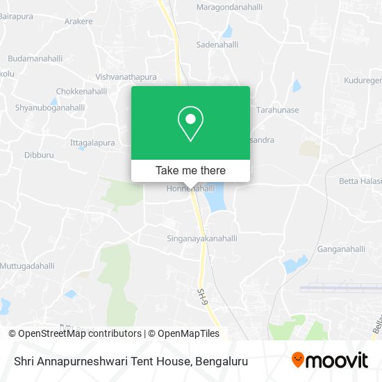 Shri Annapurneshwari Tent House map