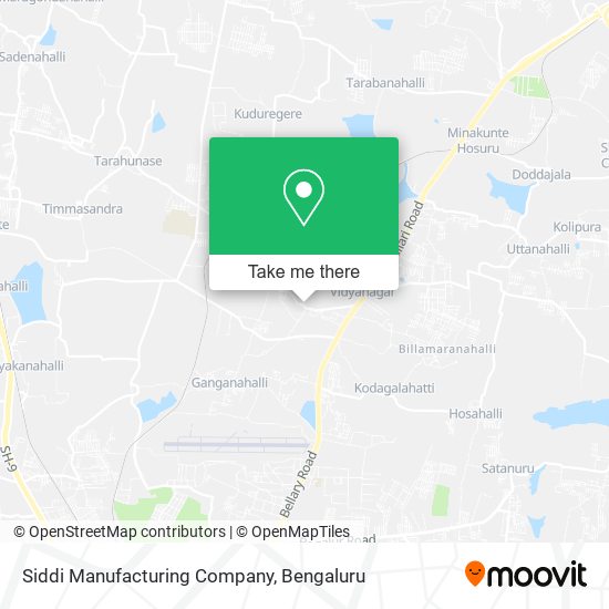 Siddi Manufacturing Company map