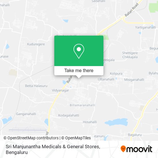 Sri Manjunantha Medicals & General Stores map