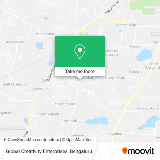 Global Creativity Enterprises map