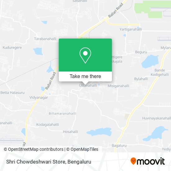 Shri Chowdeshwari Store map