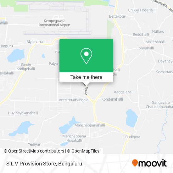 S L V Provision Store map