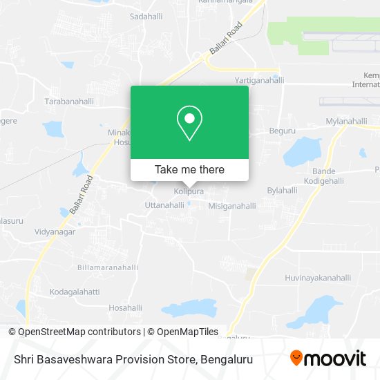 Shri Basaveshwara Provision Store map