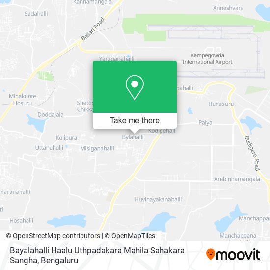 Bayalahalli Haalu Uthpadakara Mahila Sahakara Sangha map