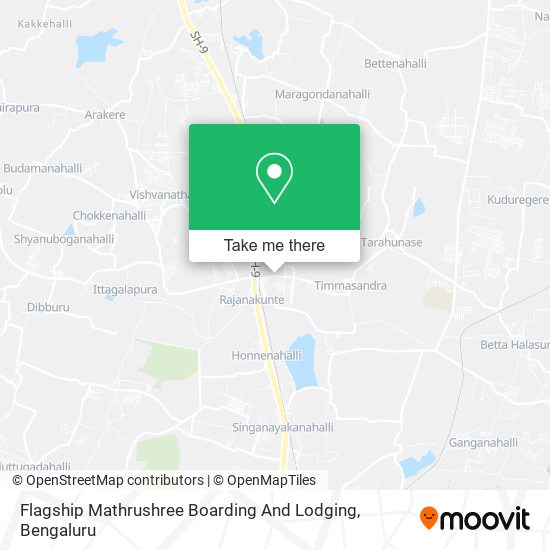 Flagship Mathrushree Boarding And Lodging map
