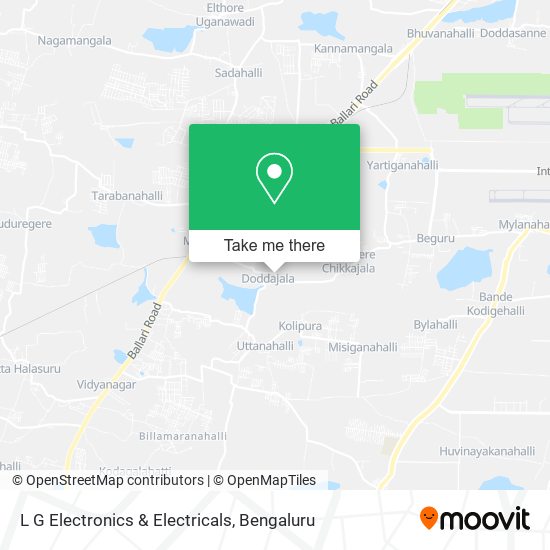 L G Electronics & Electricals map