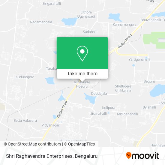 Shri Raghavendra Enterprises map