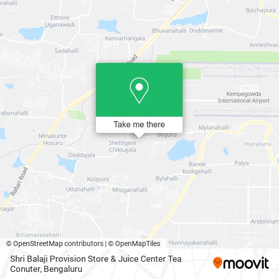 Shri Balaji Provision Store & Juice Center Tea Conuter map