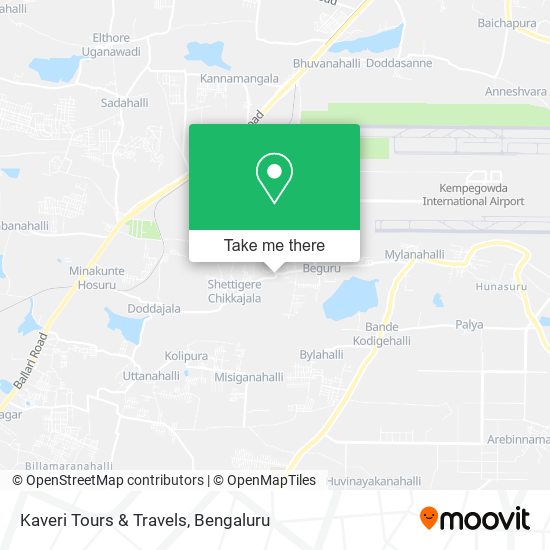 Kaveri Tours & Travels map