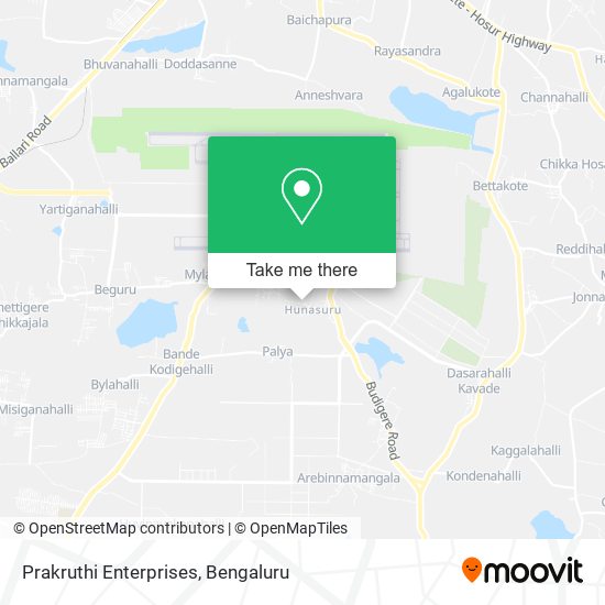 Prakruthi Enterprises map