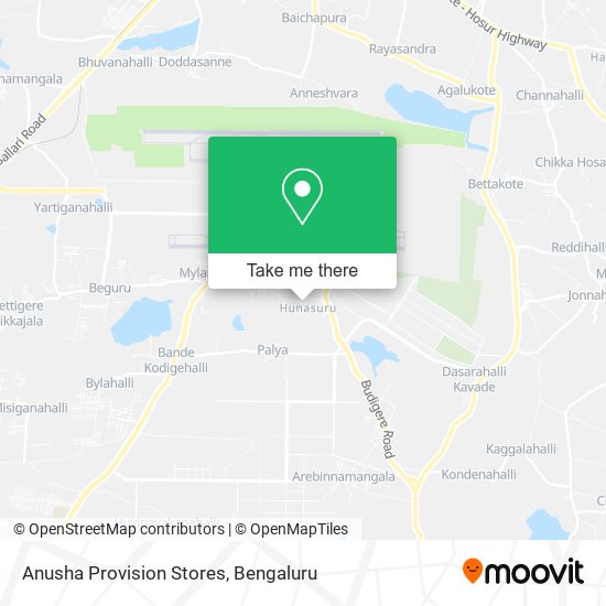 Anusha Provision Stores map