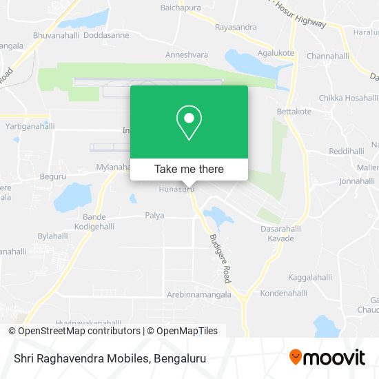 Shri Raghavendra Mobiles map