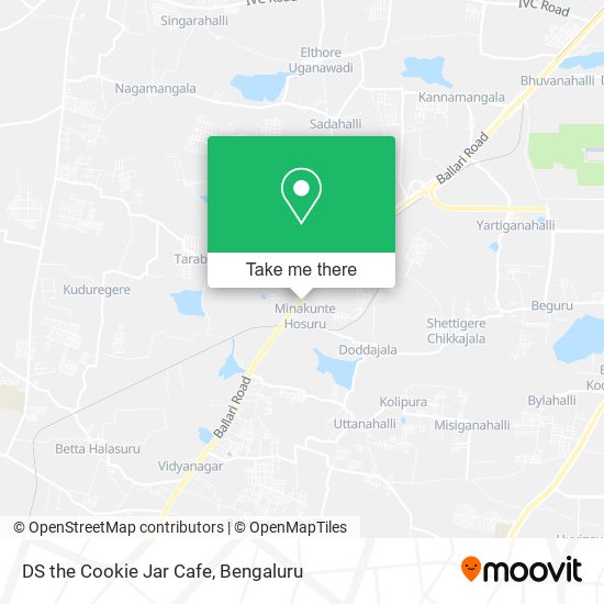 DS the Cookie Jar Cafe map