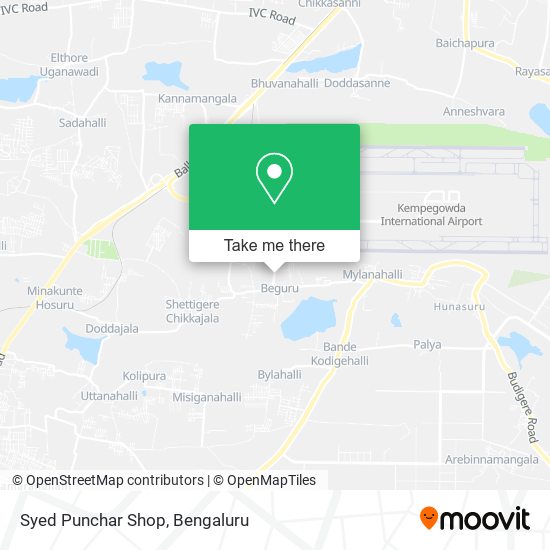 Syed Punchar Shop map