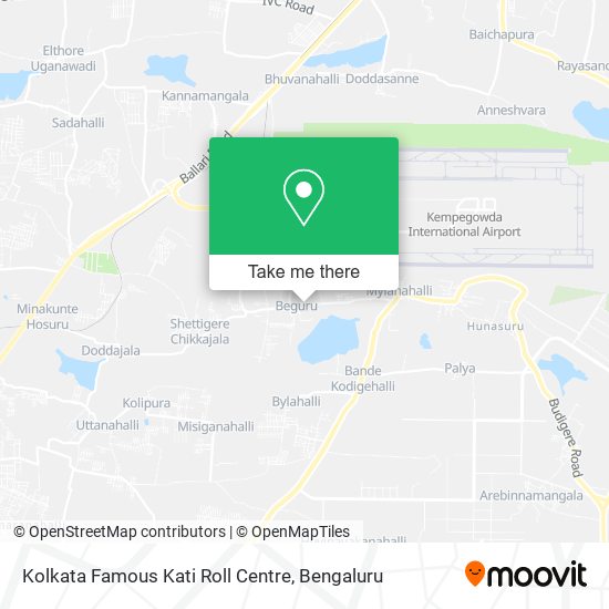 Kolkata Famous Kati Roll Centre map