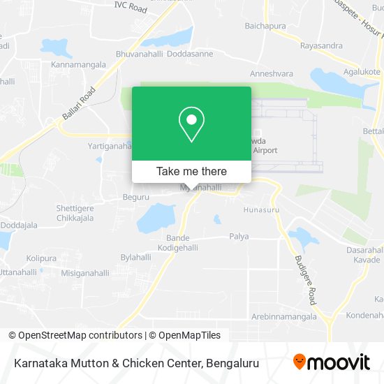 Karnataka Mutton & Chicken Center map