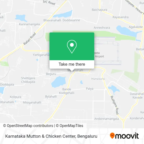 Karnataka Mutton & Chicken Center map
