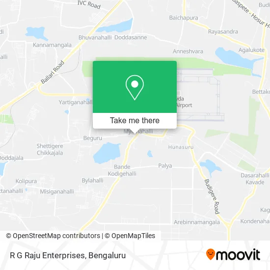 R G Raju Enterprises map