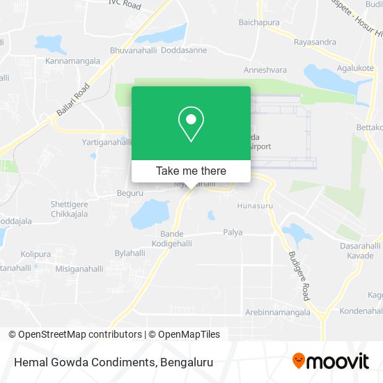 Hemal Gowda Condiments map