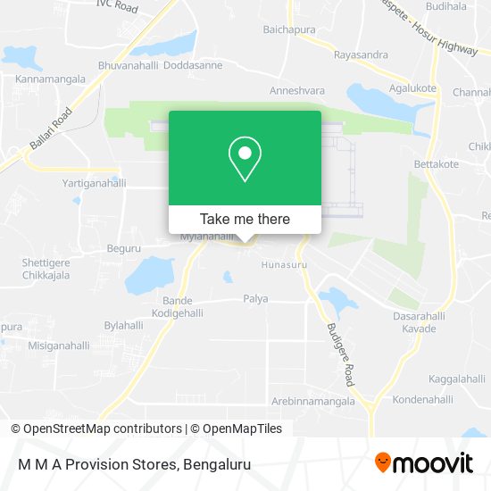 M M A Provision Stores map
