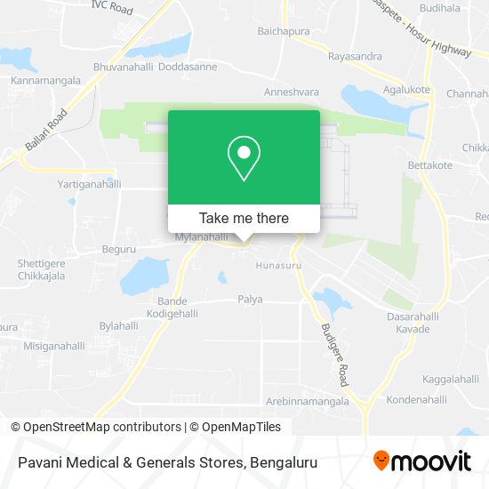 Pavani Medical & Generals Stores map
