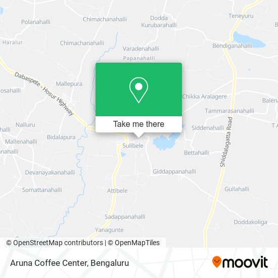 Aruna Coffee Center map