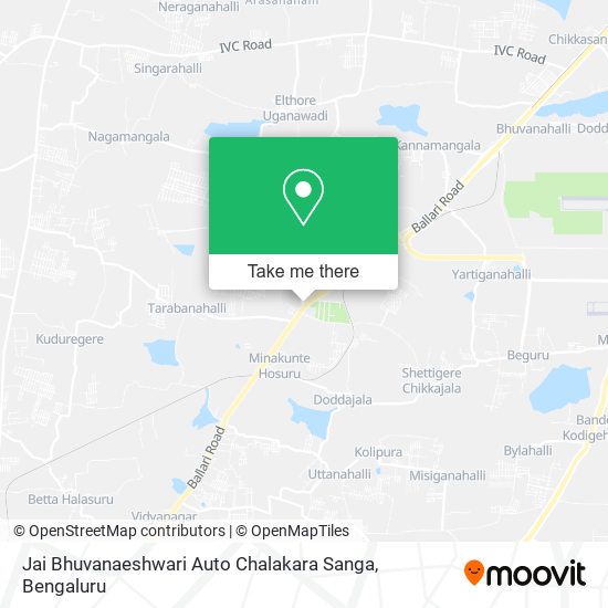 Jai Bhuvanaeshwari Auto Chalakara Sanga map